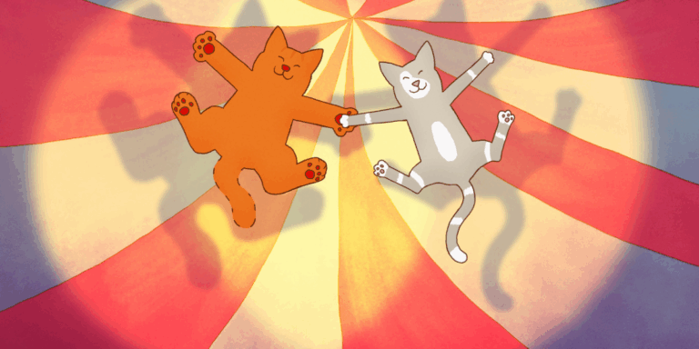 Lire la suite à propos de l’article Tom le chat – A la recherche du doudou perdu – DIMANCHE 29 JUIN – Petit-déj à partir de 9h30 et séance à 10h45 – 5,70€