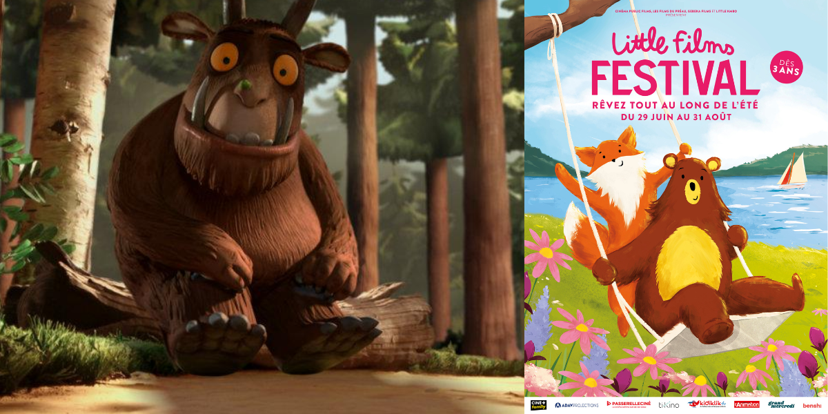 You are currently viewing Le Gruffalo – LUNDI 28 JUILLET – Goûter à 16h et séance à 16h30 avec lecture thématique d’albums – 5,70€