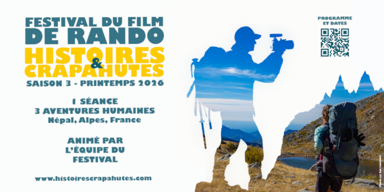 Lire la suite à propos de l’article Festival du film de rando Histoires et Crapahutes – Saison 3 – SAMEDI 2 MAI – 17H30